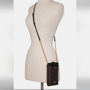 Cute Coach Crossbody phone wallet